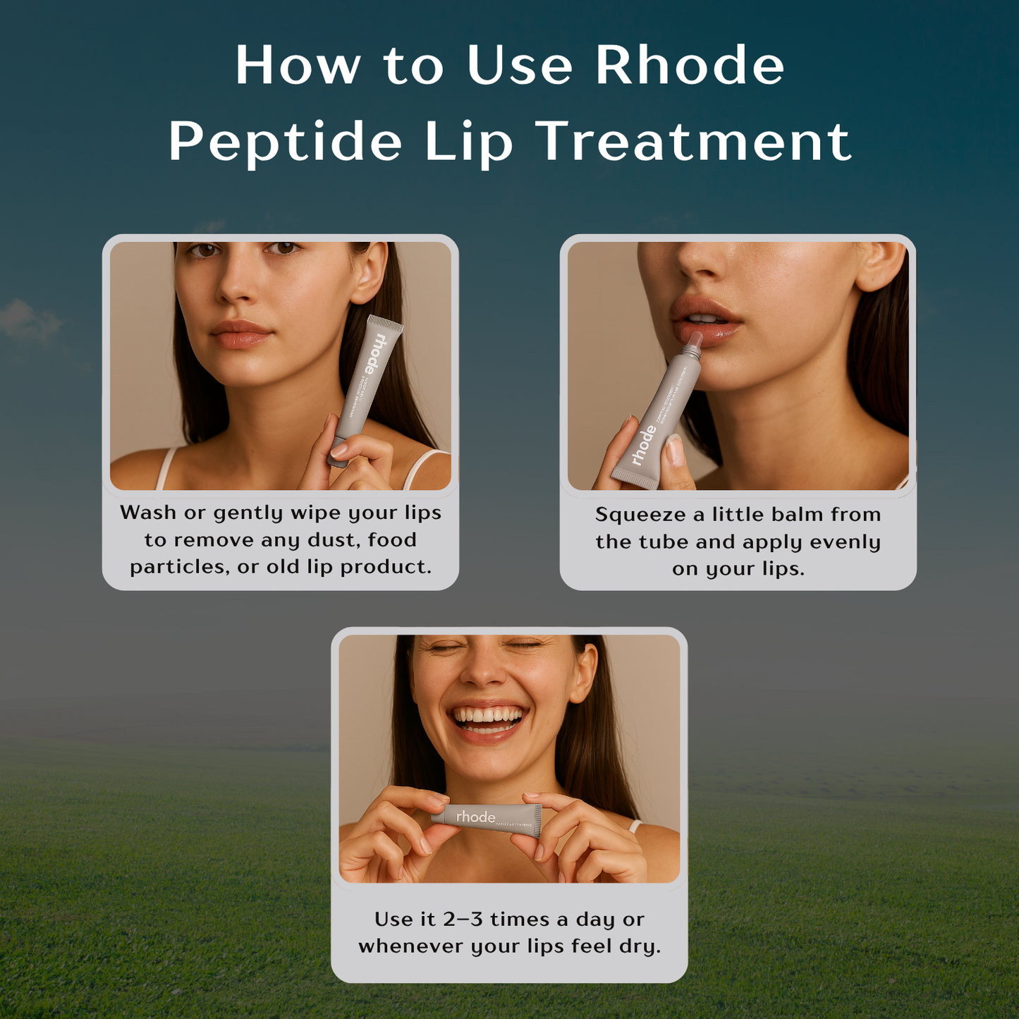 Rhode Vanilla Lipbalm - Buy One Get One Free